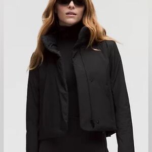 Lululemon Sleek City Puffer Jacket Black Shorter. Small.